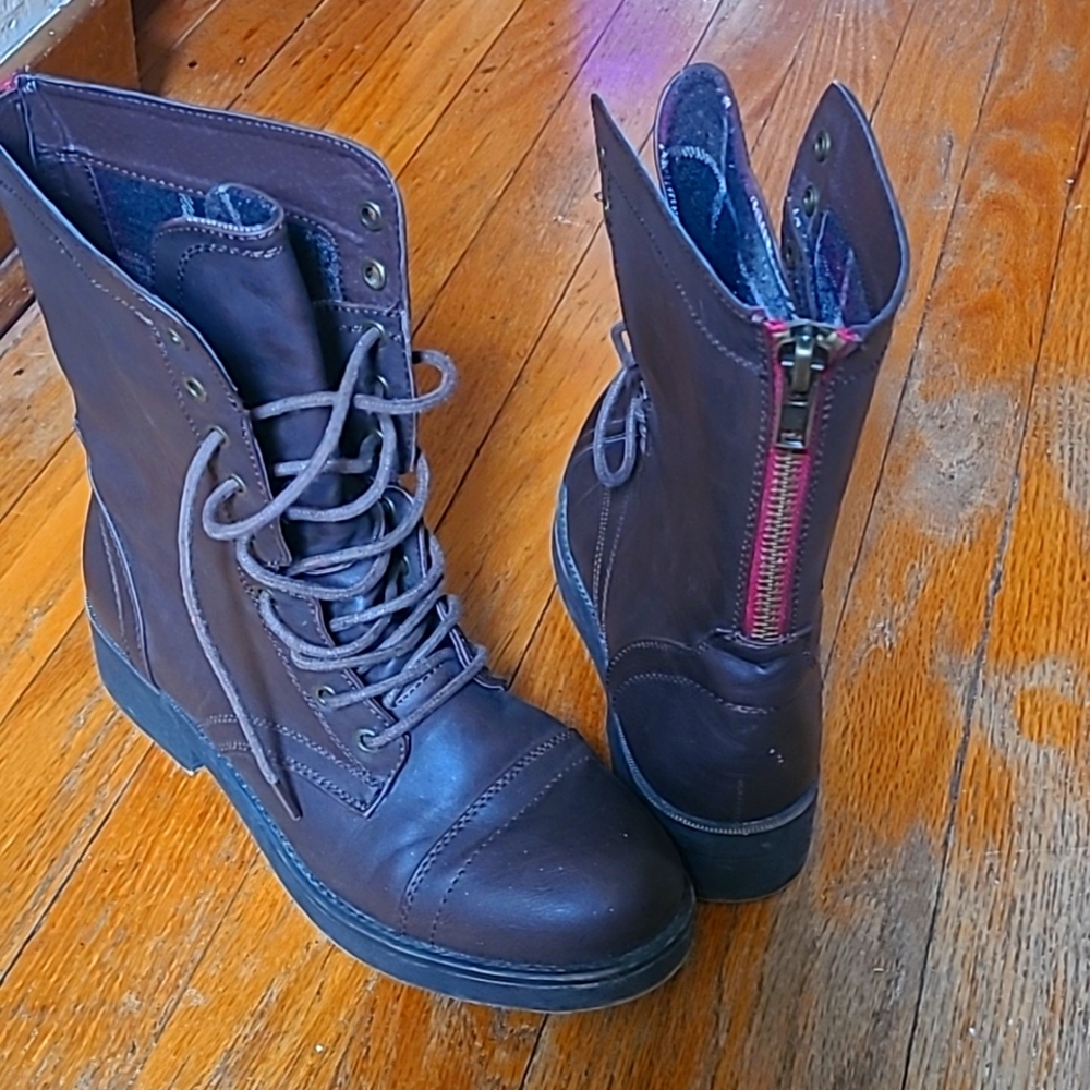 Madden girl combat boots